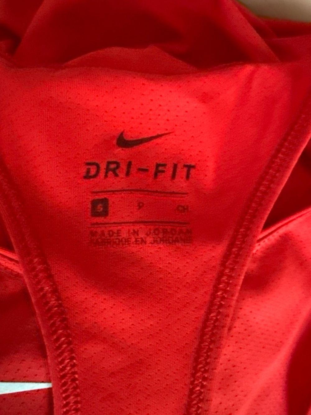 Nike Red Racerback Athletic Tank Top - Picture 3 of 3